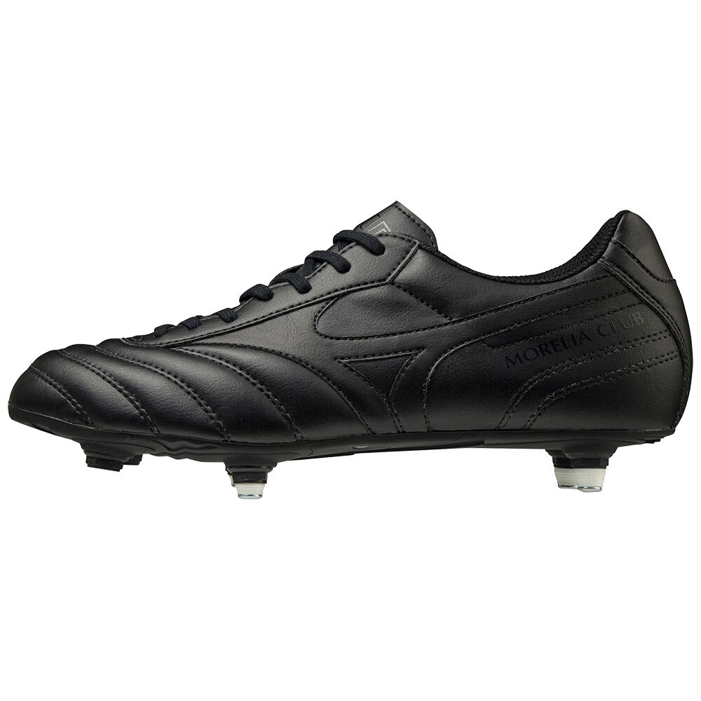 Panske Kopačky Mizuno Morelia II Club SI Čierne Vypredaj AYTC29583